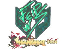 Sticker | felps (Holo) | Shanghai 2024