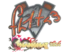Sticker | FL1T (Glitter) | Shanghai 2024