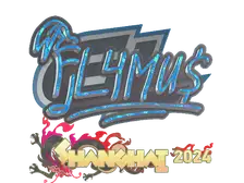 Sticker | FL4MUS (Glitter) | Shanghai 2024