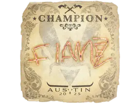 Sticker | FlameZ (Champion) | Austin 2025
