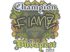 Sticker | FlameZ (Champion) | Budapest 2025