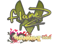 Sticker | FlameZ (Glitter) | Shanghai 2024