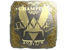 Sticker | FlameZ (Gold, Champion) | Austin 2025