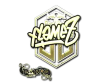 Sticker | FlameZ (Gold) | Paris 2023