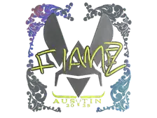 Sticker | FlameZ (Holo) | Austin 2025