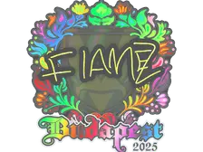 Sticker | FlameZ (Holo) | Budapest 2025