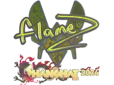 Sticker | FlameZ (Holo) | Shanghai 2024