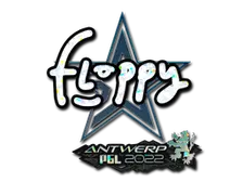 Sticker | floppy (Glitter) | Antwerp 2022