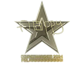 Sticker | floppy (Gold) | Copenhagen 2024