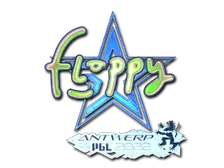 Sticker | floppy (Holo) | Antwerp 2022