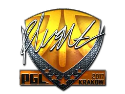 Sticker | flusha (Foil) | Krakow 2017