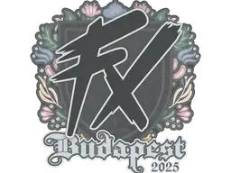 Sticker | Fluxo | Budapest 2025