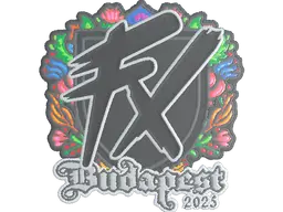 Sticker | Fluxo (Embroidered) | Budapest 2025