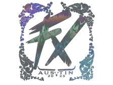 Sticker | Fluxo (Holo) | Austin 2025