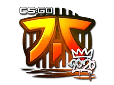 Sticker | Fnatic (Foil) | 2020 RMR