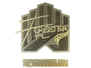 Sticker | Forester (Gold) | Copenhagen 2024