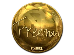Sticker | Freeman (Gold) | Katowice 2019