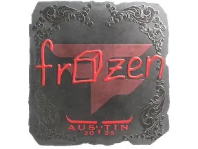 Sticker | frozen (Foil) | Austin 2025
