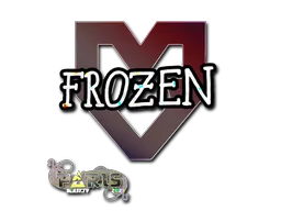 Sticker | frozen (Glitter) | Paris 2023
