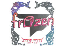 Sticker | frozen (Holo) | Austin 2025