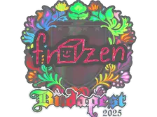 Sticker | frozen (Holo) | Budapest 2025