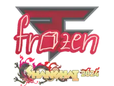 Sticker | frozen | Shanghai 2024
