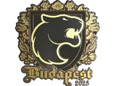 Sticker | FURIA (Gold) | Budapest 2025