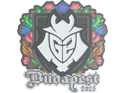 Sticker | G2 esports (Embroidered) | Budapest 2025