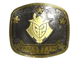 Sticker | G2 Esports (Gold) | Austin 2025