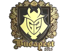 Sticker | G2 esports (Gold) | Budapest 2025