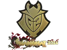 Sticker | G2 Esports (Gold) | Shanghai 2024