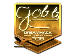 Sticker | gob b (Gold) | Cluj-Napoca 2015