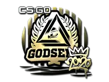 Sticker | GODSENT (Gold) | 2020 RMR