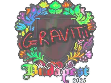 Sticker | Graviti (Holo) | Budapest 2025