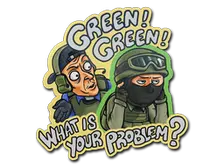 Sticker | Green's Problem
