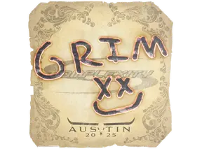 Sticker | Grim | Austin 2025