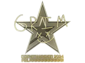 Sticker | Grim (Gold) | Copenhagen 2024