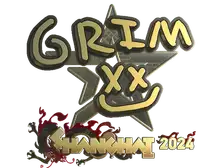 Sticker | Grim (Gold) | Shanghai 2024