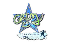 Sticker | Grim (Holo) | Antwerp 2022