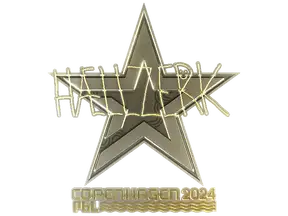 Sticker | hallzerk (Gold) | Copenhagen 2024
