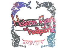 Sticker | hallzerk (Holo) | Austin 2025