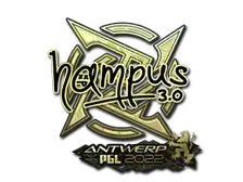 Sticker | hampus (Gold) | Antwerp 2022