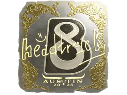Sticker | headtr1ck (Gold) | Austin 2025
