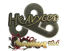 Sticker | Heavygod (Gold) | Shanghai 2024