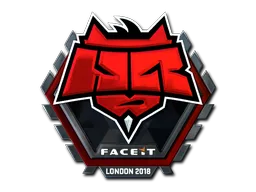 Sticker | HellRaisers (Foil) | London 2018