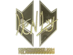 Sticker | HEN1 (Gold) | Copenhagen 2024