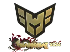 Sticker | HEROIC (Gold) | Shanghai 2024