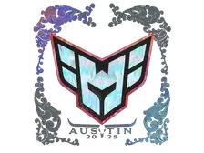 Sticker | HEROIC (Holo) | Austin 2025