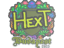 Sticker | HexT (Embroidered) | Budapest 2025