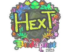 Sticker | HexT (Holo) | Budapest 2025